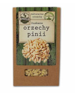 ORZECHY PINI 35 G DUŻE ŁUSKNE NASIONA CEDROWE, ORZESZKI PINIOWE